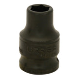 Dado de impacto cuadro de 3/8", 6 puntas, métrico, 12 mm Urrea 7212M - imagen 2
