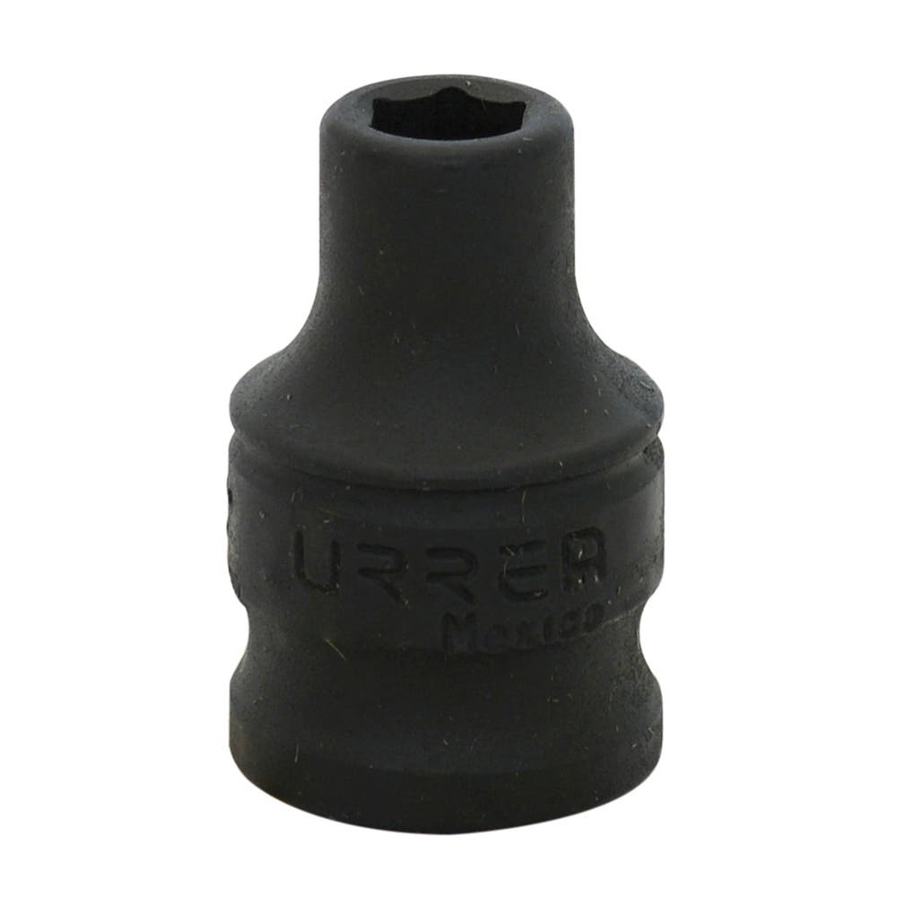 Dado de impacto cuadro de 3/8", 6 puntas, en pulgadas, 7/16" Urrea 7214H