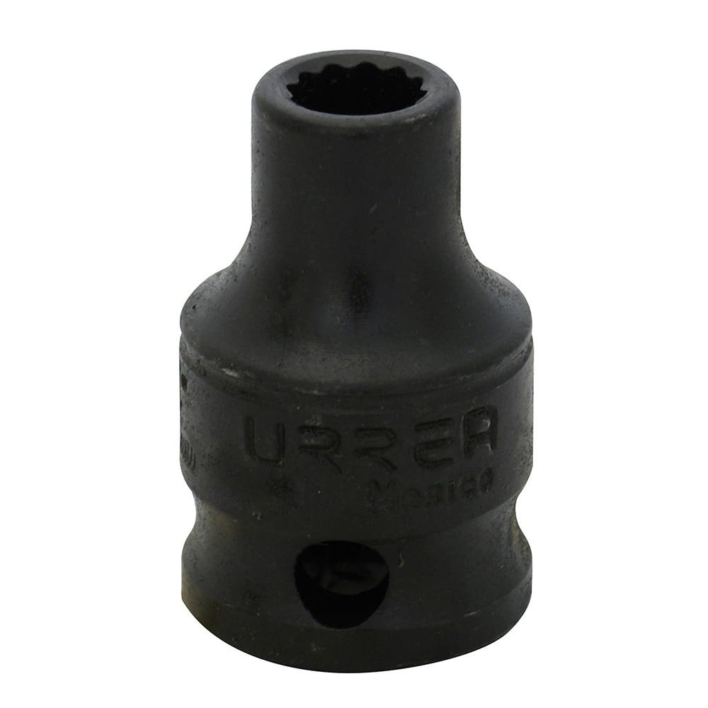 Dado de impacto cuadro de 3/8", 12 puntas, en pulgadas, 7/16" Urrea 7214 - imagen 2