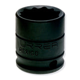 Dado de impacto cuadro de 3/8", 12 puntas, en pulgadas, 5/8" Urrea 7220