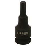 Dado de impacto con punta hexagonal cuadro de 3/8", métrico, 5 mm Urrea 7290-5M