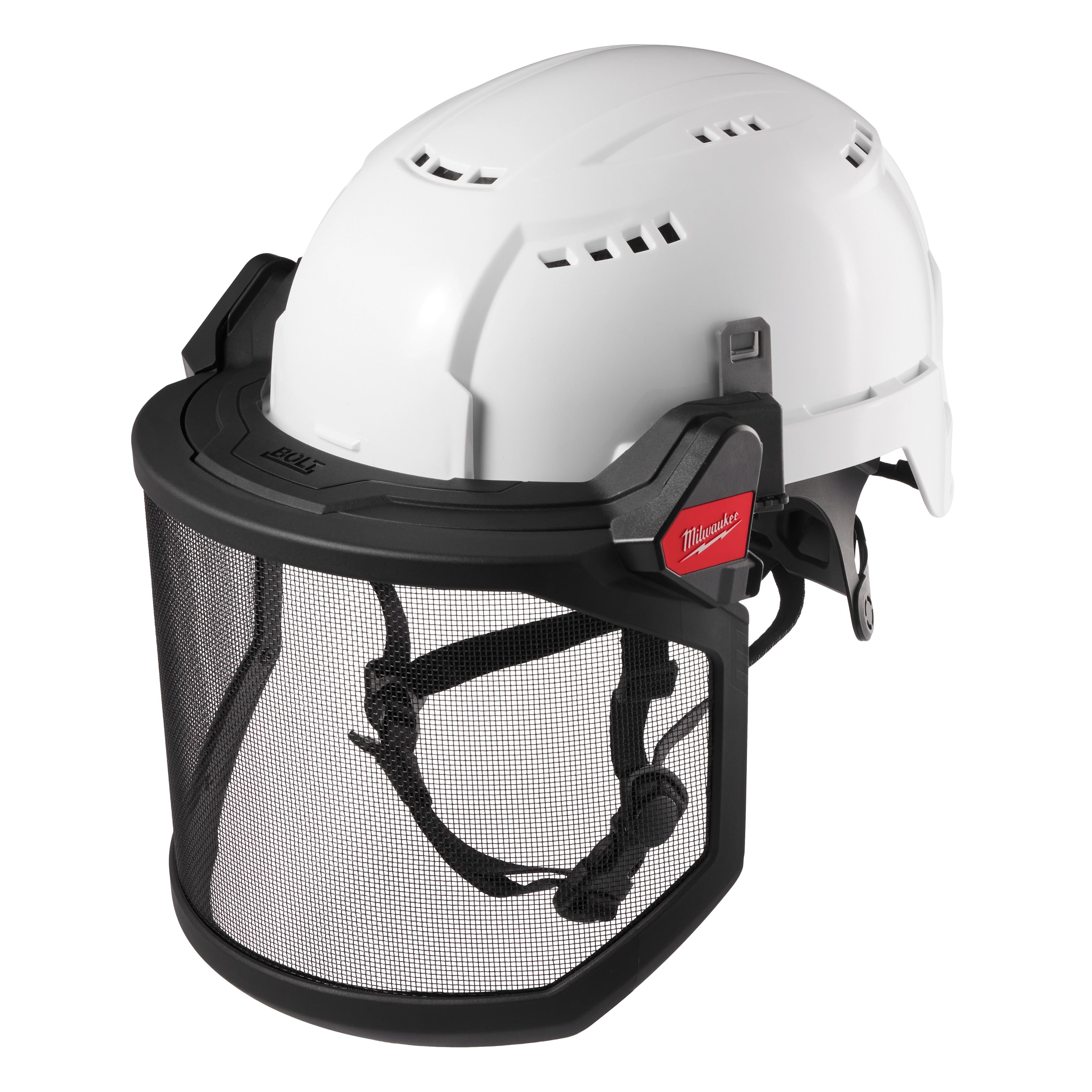 Protector facial completo BOLT™ - Malla metálica (compatible con cascos y cascos de seguridad de Milwaukee®) Milwaukee 48-73-1430 - imagen 2