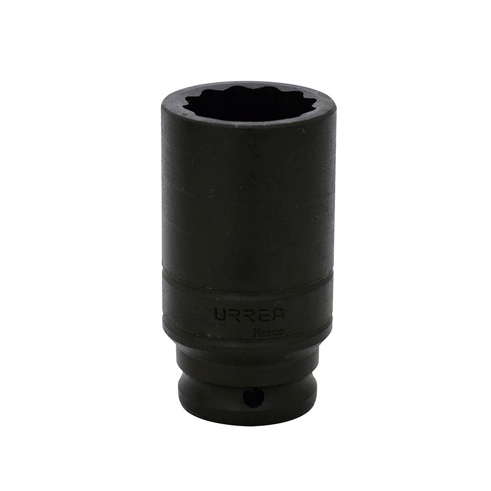 Dado de impacto largo cuadro de 1/2", 12 puntas, métrico, 23 mm Urrea 7323MT – imagen 2