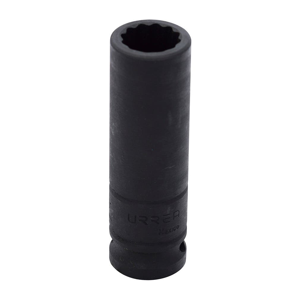 Dado de impacto largo cuadro de 1/2", 12 puntas, en pulgadas, 1" Urrea 7332