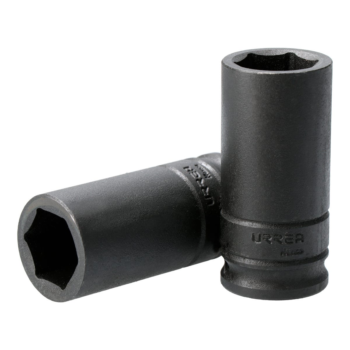 Dado de impacto largo cuadro de 1/2", 6 puntas, en pulgadas, 1-1/8" Urrea 7336H
