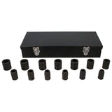 Juego de dados de impacto cuadro de 1/2", 6 puntas, métricos, 15 piezas Urrea 7401MC - imagen 5
