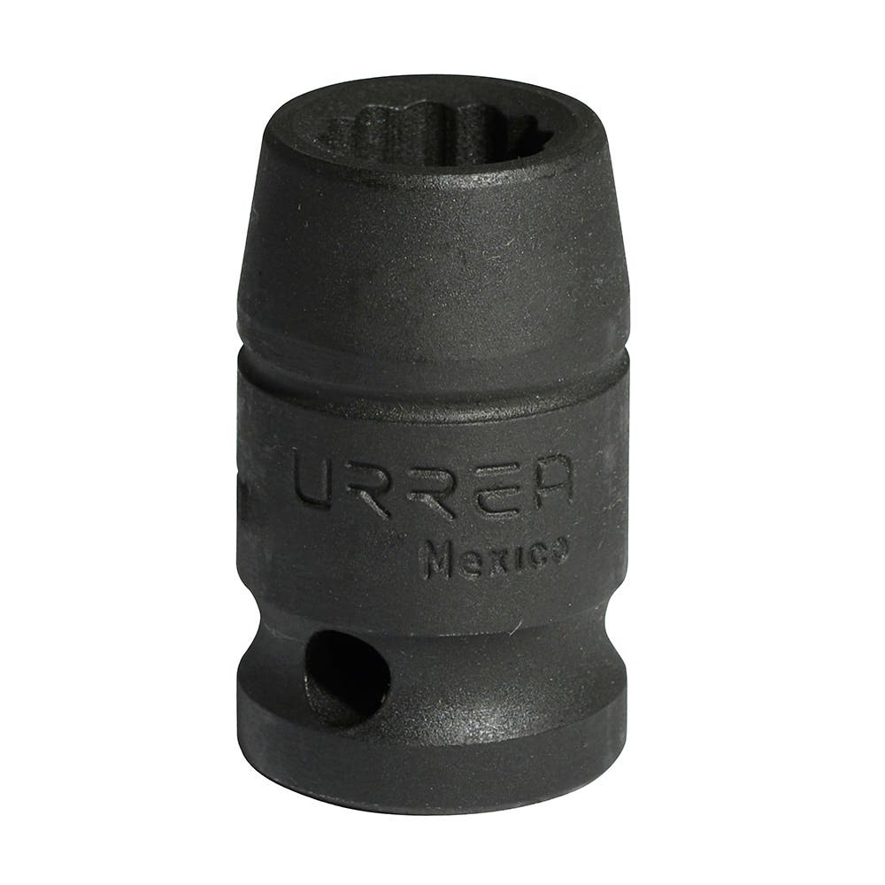 Dado de impacto cuadro de 1/2", 12 puntas, métrico, 15 mm Urrea 7415MT