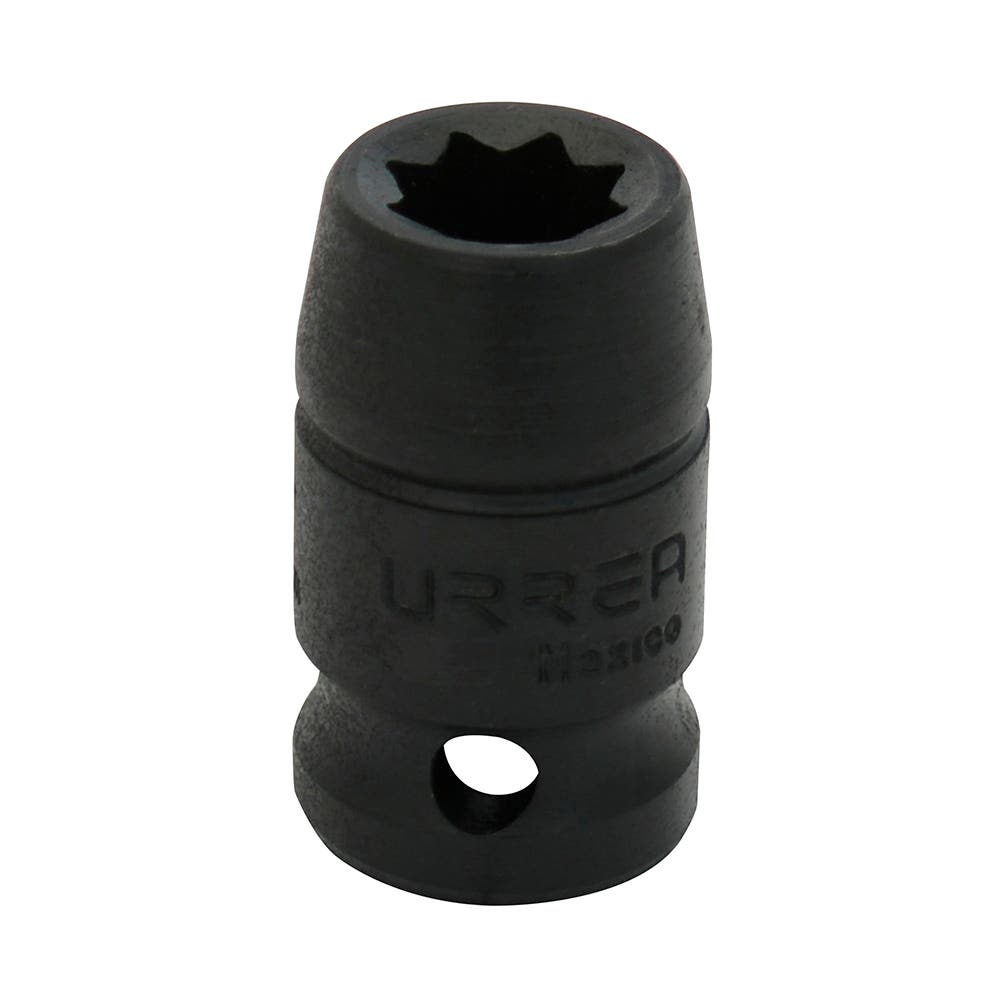 Dado de impacto cuadro de 1/2", 8 puntas, en pulgadas, 9/16" Urrea 7418S