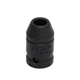 Dado de impacto cuadro de 1/2", 12 puntas, en pulgadas, 9/16" Urrea 7418 - imagen 2