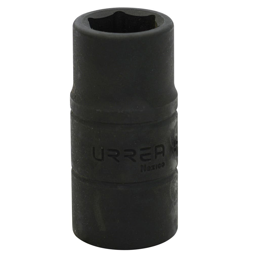 Dado de impacto corto doble boca métrico cuadro de 1/2", 3/4" x 13/16" Urrea 741921M