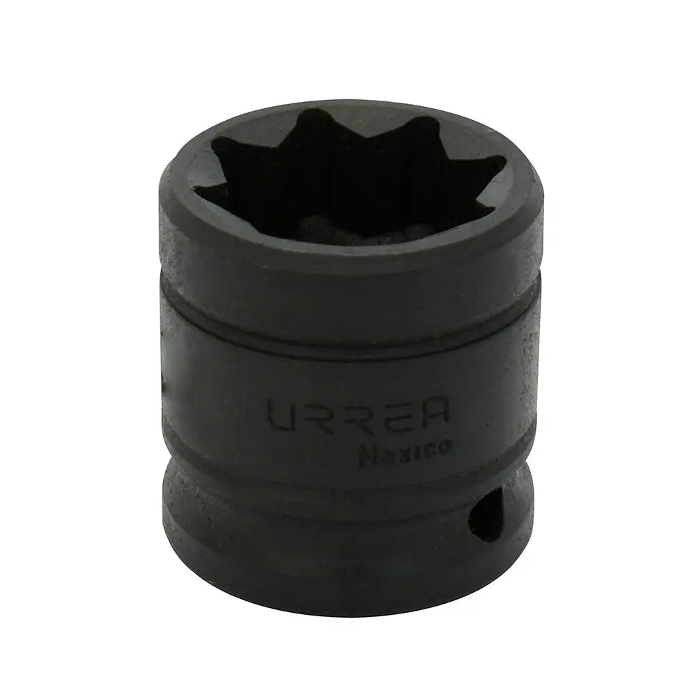 Dado de impacto cuadro de 1/2", 8 puntas, en pulgadas, 15/16" Urrea 7430S