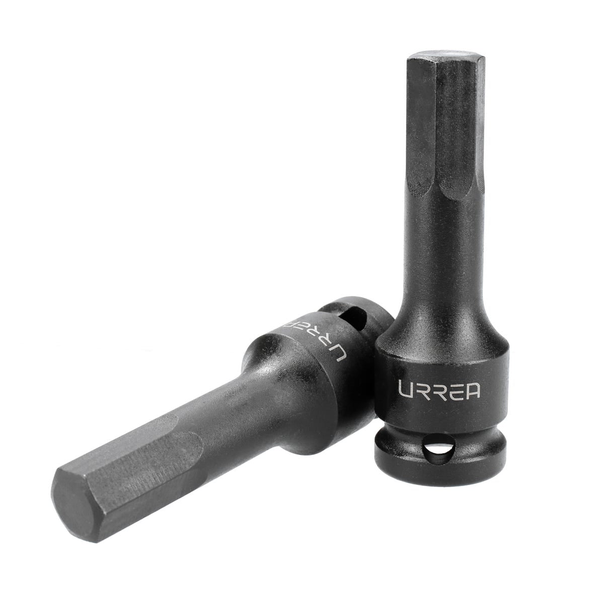 Dado de impacto con punta hexagonal cuadro de 1/2", métrico, 6 mm Urrea 7441-6M