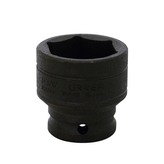 Dado de impacto cuadro de 1/2", 6 puntas, en pulgadas, 1-3/8" Urrea 7444H – imagen 2