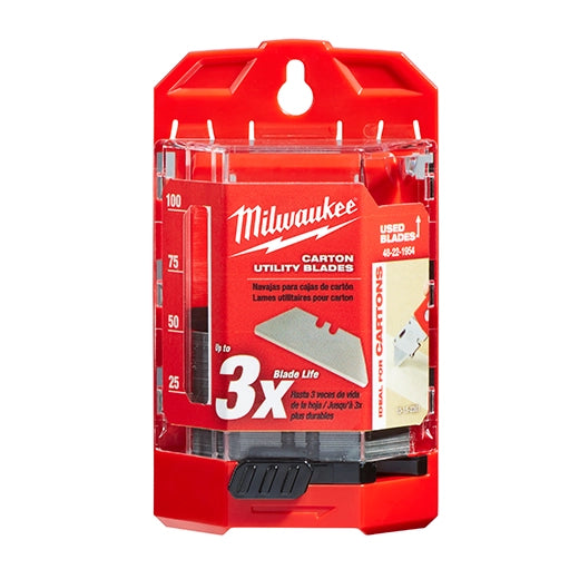 Dispensador de Cuchillas multipropósito para Carton - 50 piezas Milwaukee 48-22-1954