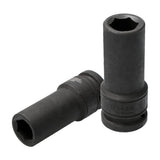 Dado de impacto largo pared delgada cuadro de 3/4", 6 puntas, en pulgadas, 3/4" Urrea 7512LD - imagen 2