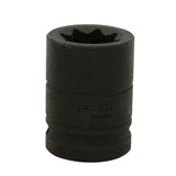 Dado de impacto cuadro de 3/4", 8 puntas, en pulgadas, 3/4" Urrea 7512S