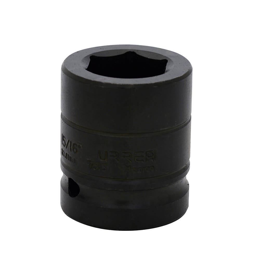 Dado de impacto cuadro de 3/4", 6 puntas, en pulgadas, 15/16" Urrea 7515 - imagen 2