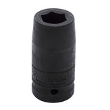Dado de impacto largo cuadro de 3/4", 6 puntas, métrico, 20 mm Urrea 7520ML