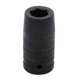 Dado de impacto largo cuadro de 3/4", 6 puntas, métrico, 21 mm Urrea 7521ML