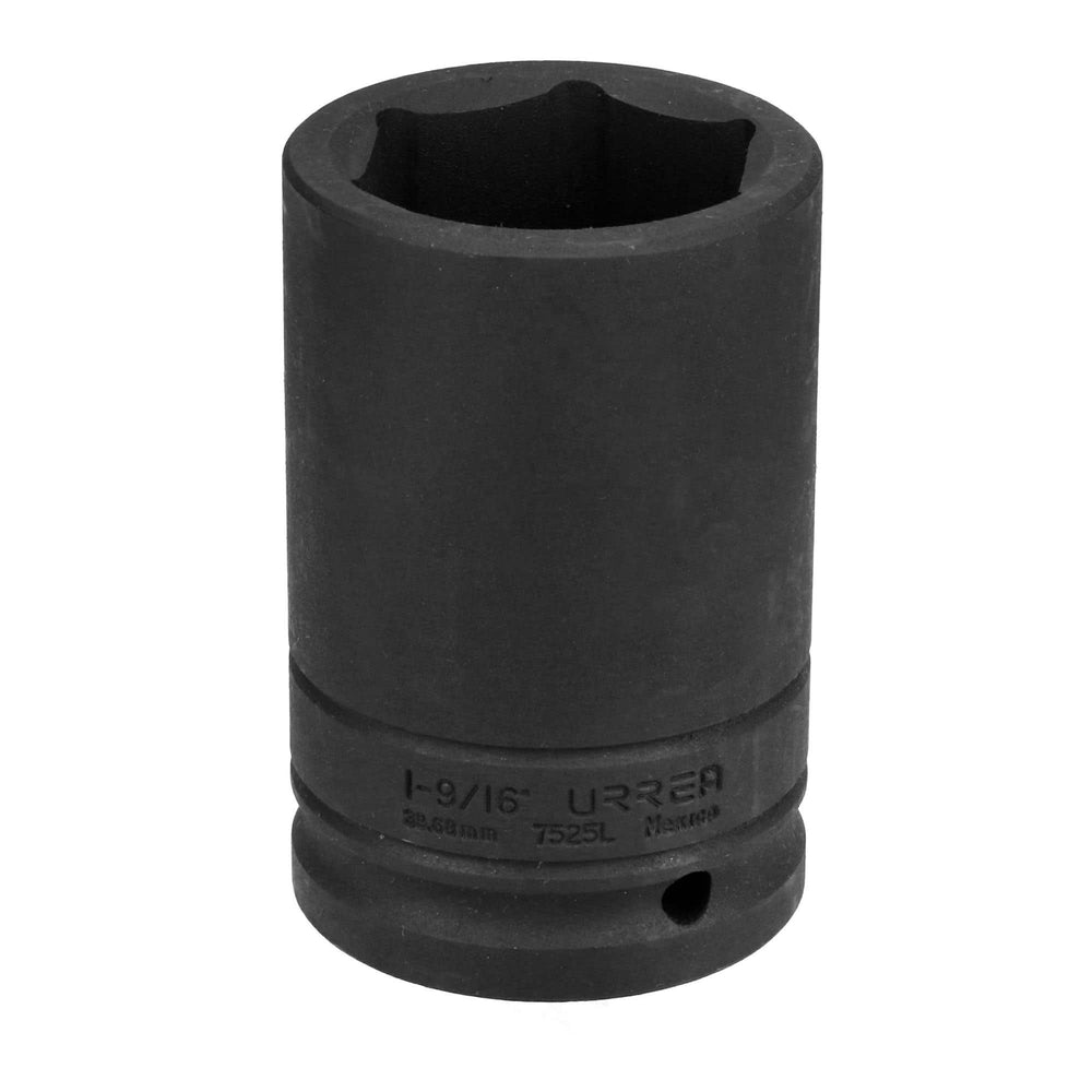 Dado de impacto largo cuadro de 3/4", 6 puntas, en pulgadas, 1-9/16" Urrea 7525L - imagen 3