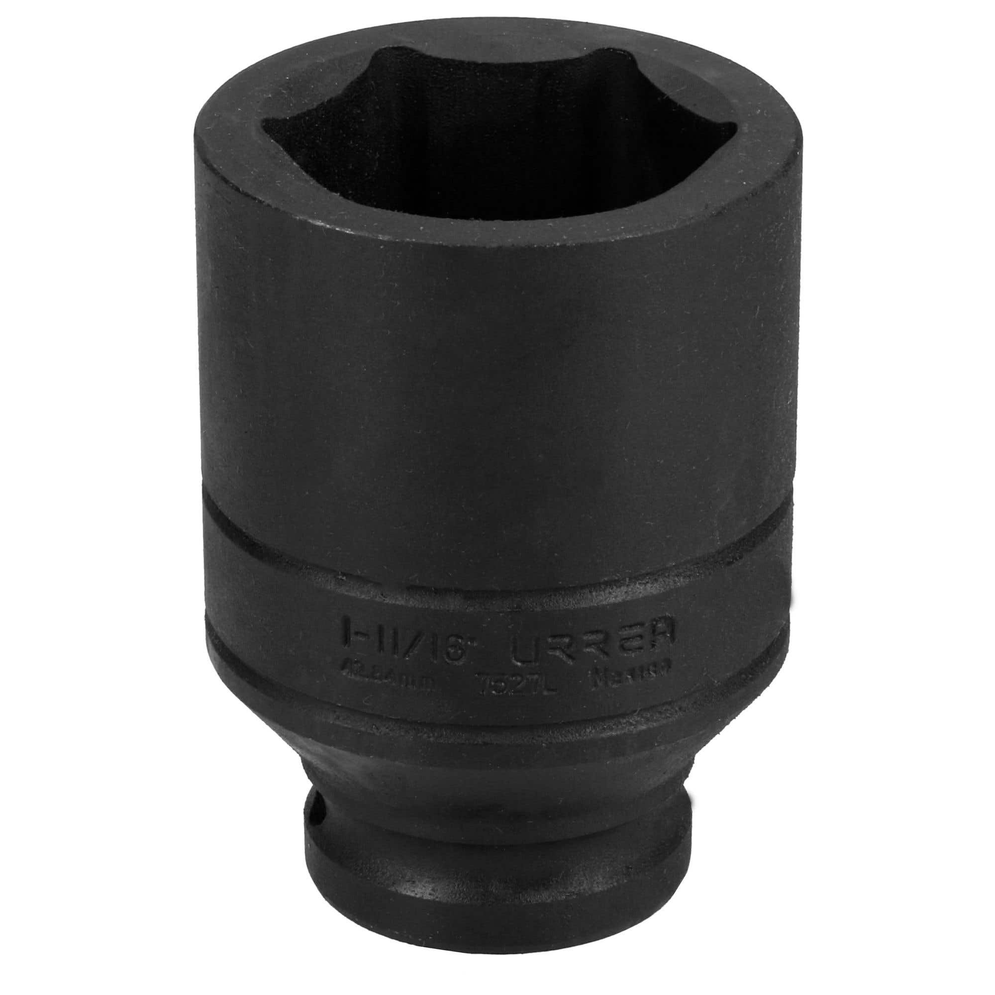 Dado de impacto largo cuadro de 3/4", 6 puntas, en pulgadas, 1-11/16" Urrea 7527L - imagen 3