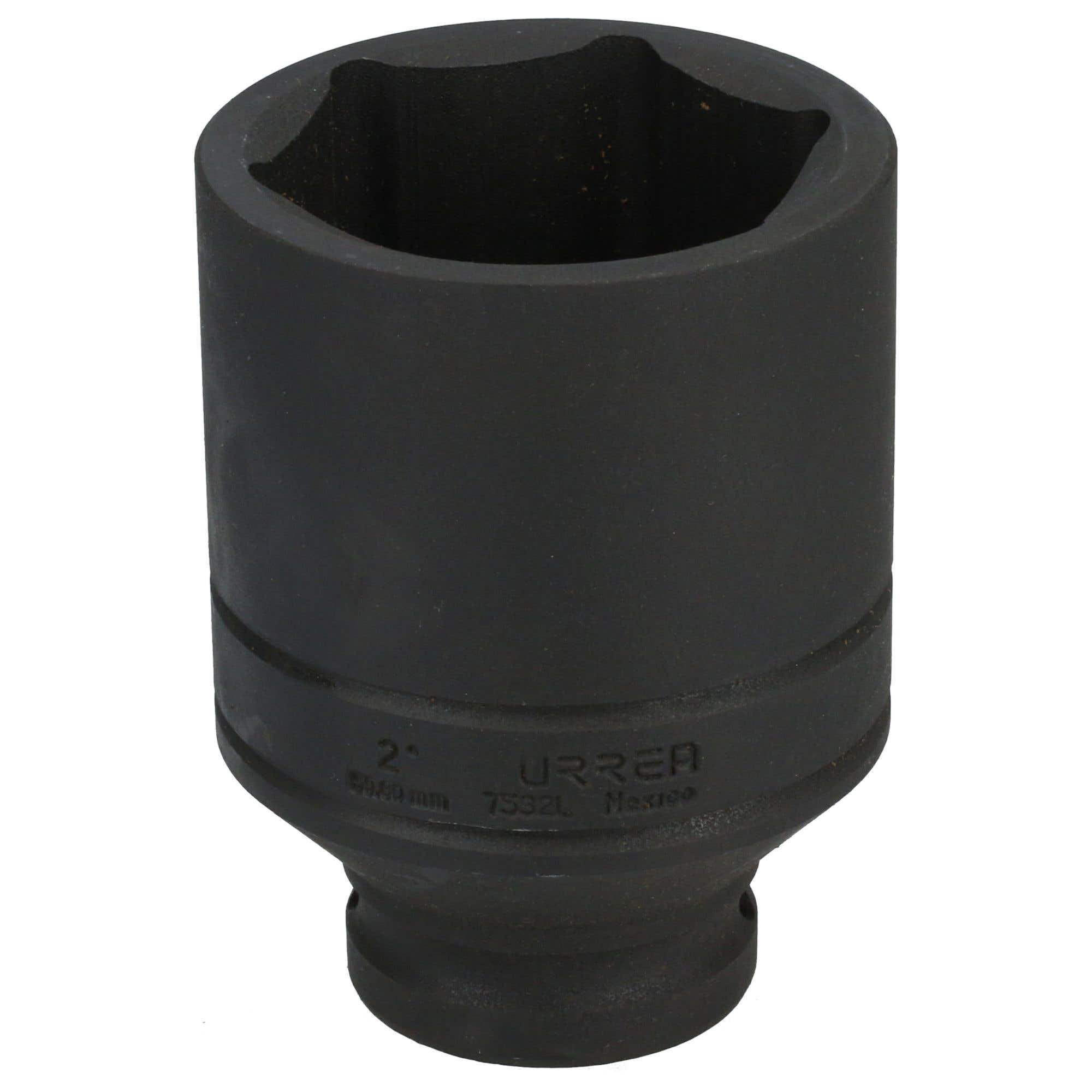Dado de impacto largo cuadro de 3/4", 6 puntas, en pulgadas, 2" Urrea 7532L - imagen 3
