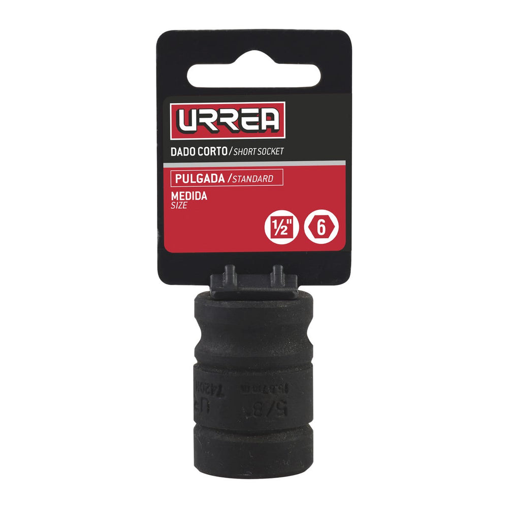 Dado de impacto cuadro de 3/4", 12 puntas, en pulgadas, 2-3/8" Urrea 7538T - imagen 3