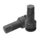 Dado de impacto con punta hexagonal cuadro de 3/4", métrico, 14 mm Urrea 759014M