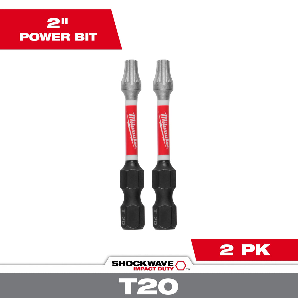 Punta torx t 20 x 2" Milwaukee 48-32-4984 - imagen 2
