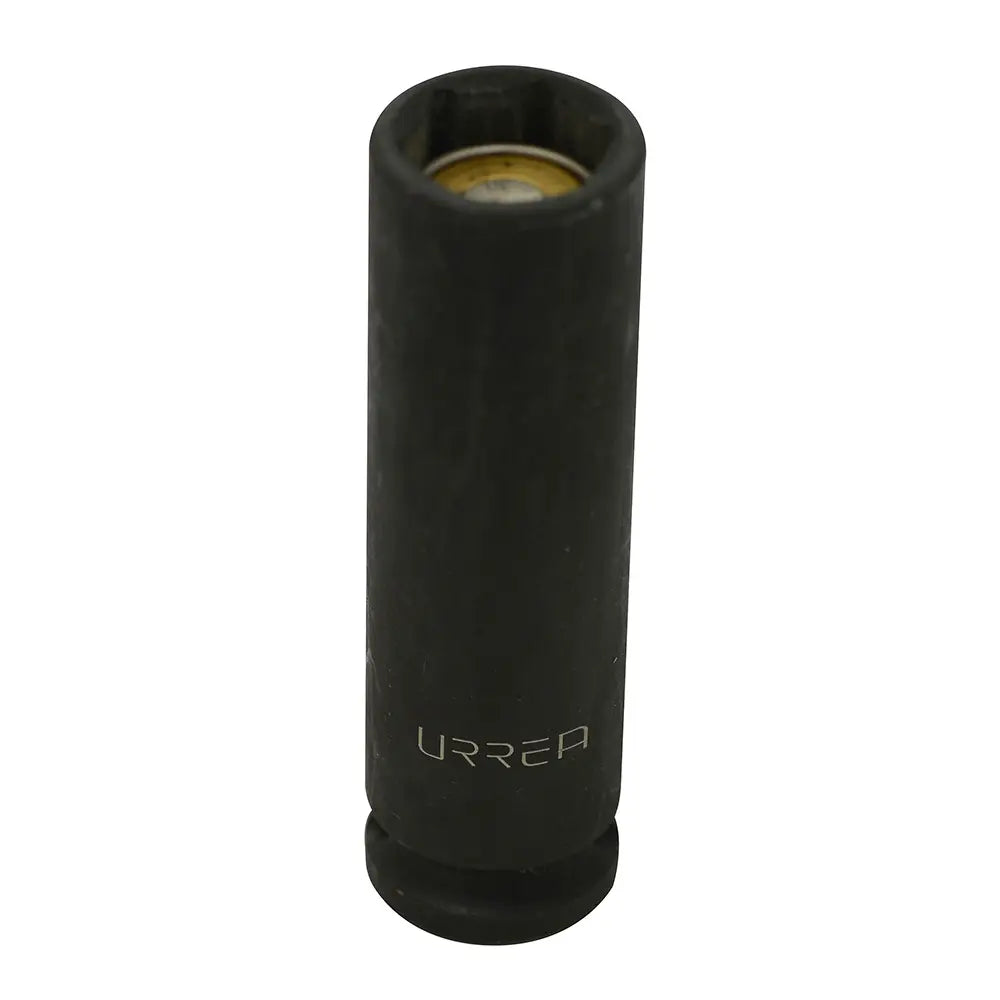 Dado de impacto largo con imán cuadro de 3/8", 6 puntas, en pulgadas, 1/2" Urrea 7716HM