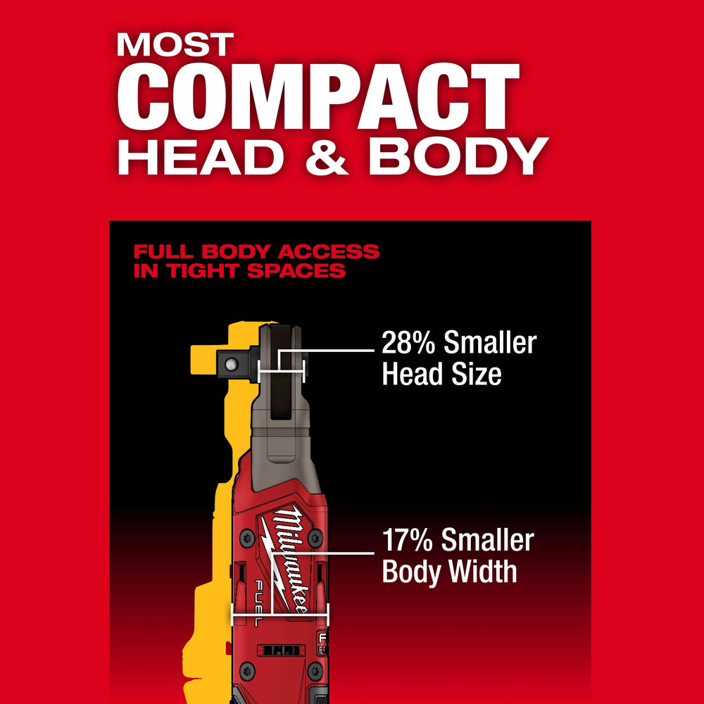 Kit de trinquete M12 FUEL™ de 1/2" Milwaukee 3054-21 - imagen 7