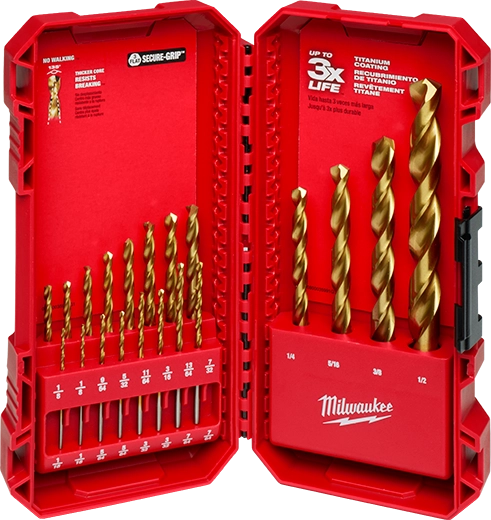 Juego de brocas de titanio THUNDERBOLT® de 20 piezas Milwaukee 48-89-1105
