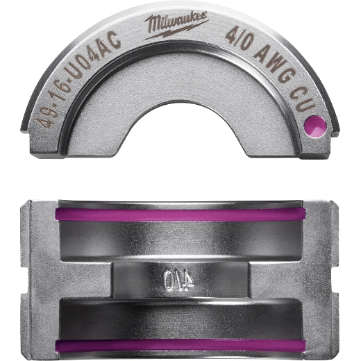 Troquel en U para conectores 4/0 de cobre Milwaukee 49-16-U04AC