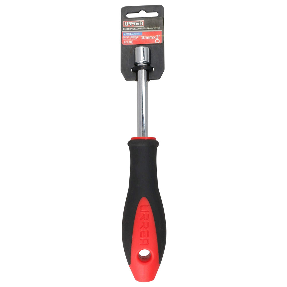 Destornillador con mango bimaterial, de caja métrico 10 mm x 3" Urrea 8210M - imagen 3