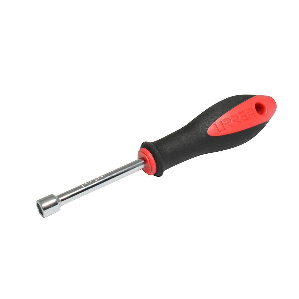Destornillador con mango bimaterial, de caja en pulgadas 7/16" x 3" Urrea 8214