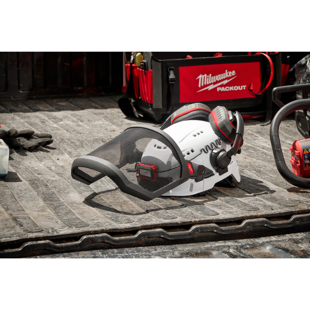 Protector facial completo BOLT™ - Malla metálica (compatible con el casco de seguridad de Milwaukee® [sin ala]) Milwaukee 48-73-1431 - imagen 6