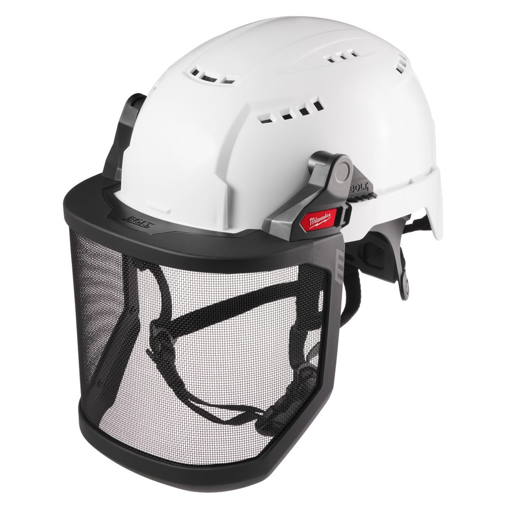 Protector facial completo BOLT™ - Malla metálica (compatible con el casco de seguridad de Milwaukee® [sin ala]) Milwaukee 48-73-1431 - imagen 2