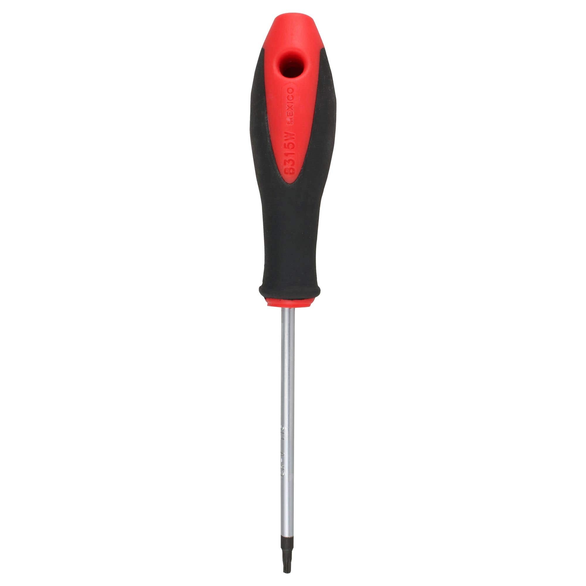 Destornillador con mango bimaterial, punta Torx barra redonda T15 x 4" Urrea 8315W - imagen 6
