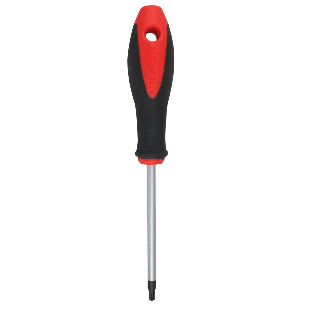 Destornillador con mango bimaterial, punta Torx barra redonda T25 x 4" Urrea 8325W - imagen 6