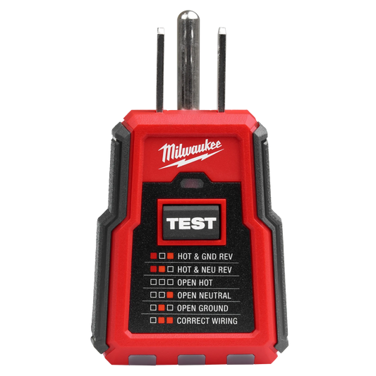 Probador de enchufes con GFCI Milwaukee 2223-20
