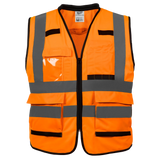 Chaleco de seguridad naranja de alto rendimiento y alta visibilidad Clase 2: S/M Milwaukee 48-73-5051 - imagen 2