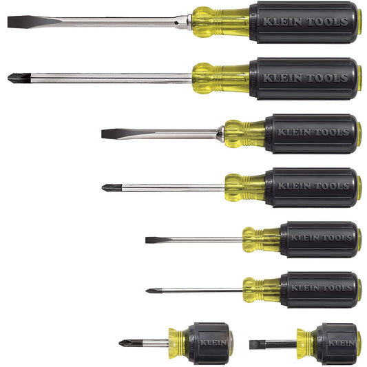 Juego de 8 desarmadores mango acojinado Klein Tools 85078