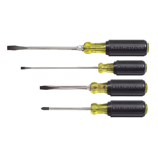Juego de 4 desarmadores mango acojinado Klein Tools 85105