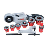 Juego de tarraja eléctrica para tubo de 1/2-2" NPT, 8 piezas Urrea 862