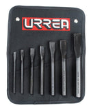 Juego combinado de cinceles corta frío, 7 piezas Urrea 86B - imagen 2