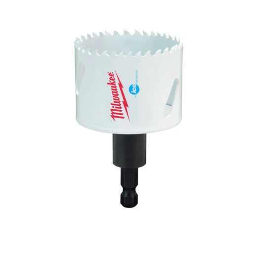 Broca sierra bimetálica Hole Dozer™ de 2-1/8" con mandril Milwaukee 49-56-9668