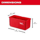 Juego de recipientes grandes de 2 paquetes para PACKOUT™ Milwaukee 48-22-8063 - imagen 3