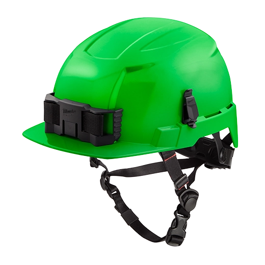 Casco de seguridad de ala delantera verde (EE. UU.): Tipo 2, clase E Milwaukee 48-73-1327