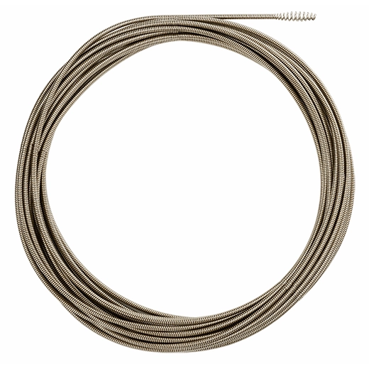 Sonda destapacaños con cabeza basculante de 5/16" x 75' con revestimiento RUST GUARD™ para protección del núcleo Milwaukee 48-53-2772