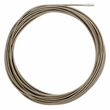 Sonda destapacaños con cabeza basculante de 5/16" x 75' con revestimiento RUST GUARD™ para protección del núcleo Milwaukee 48-53-2772